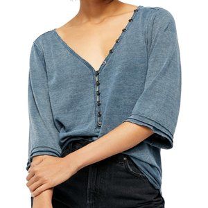 Free People Morgan Henley in Smoke NWT